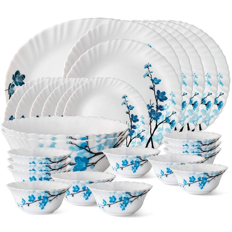 LVOOK Mimosa Dinner Set Set of 35 Pieces White - Image 1