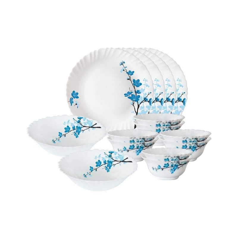 LVOOK Mimosa Dinner Set Set of 35 Pieces White - Image 3