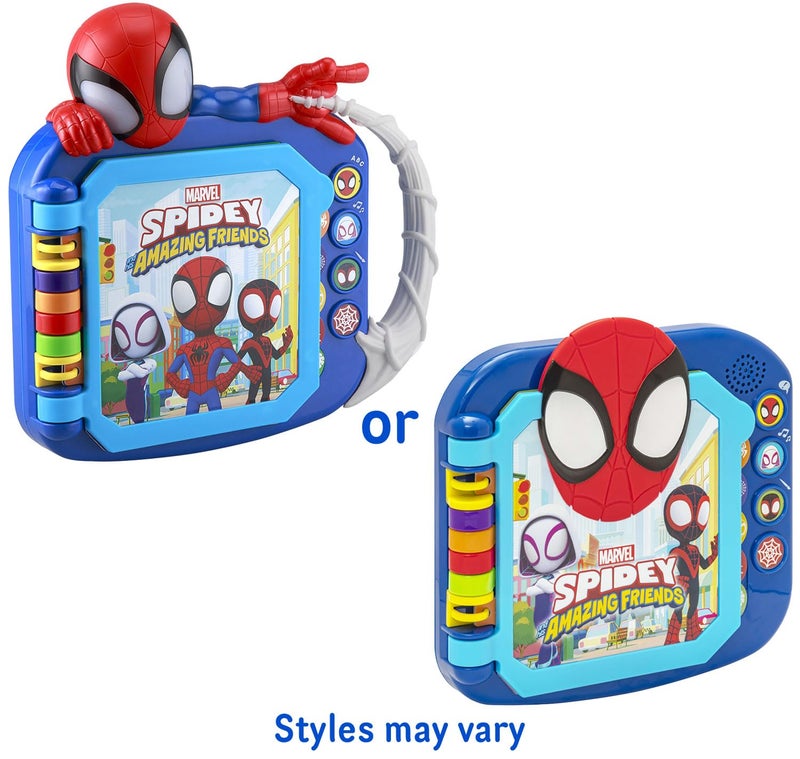 eKids Spidey and His Amazing Friends Book, Toddler Toys with Built-in Preschool Learning Games, Educational Toys for Fans of Spiderman Toys and Gifts (Styles May Vary) - Image 2