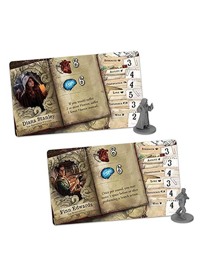 Fantasy Flight Games توسعة لعبة لوح قصور الجنون: شوارع آركهام ؛ لعبة رعب ؛ لعبة ألغاز لل Teens والبالغين ؛ للأعمار 14+ ؛ 15 لاعب ؛ متوسط وقت اللعب 23 ساعة ؛ صنع بواسطة - Image 5