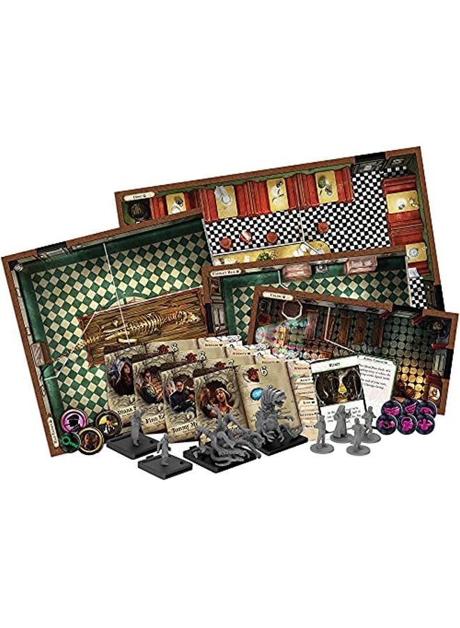 Fantasy Flight Games توسعة لعبة لوح قصور الجنون: شوارع آركهام ؛ لعبة رعب ؛ لعبة ألغاز لل Teens والبالغين ؛ للأعمار 14+ ؛ 15 لاعب ؛ متوسط وقت اللعب 23 ساعة ؛ صنع بواسطة - Image 4