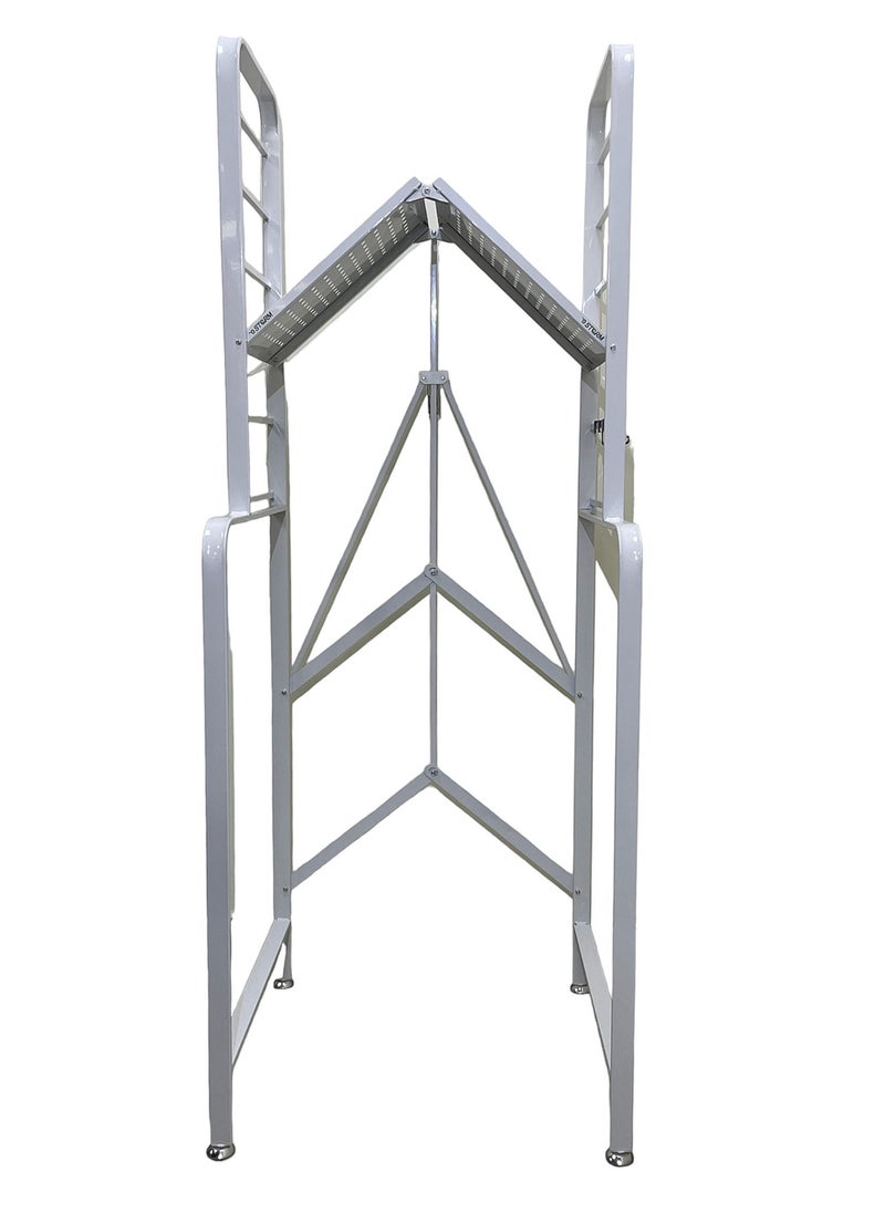 Foldable Washing Machine Storage Rack, Over Washing Machine Storage Shelf