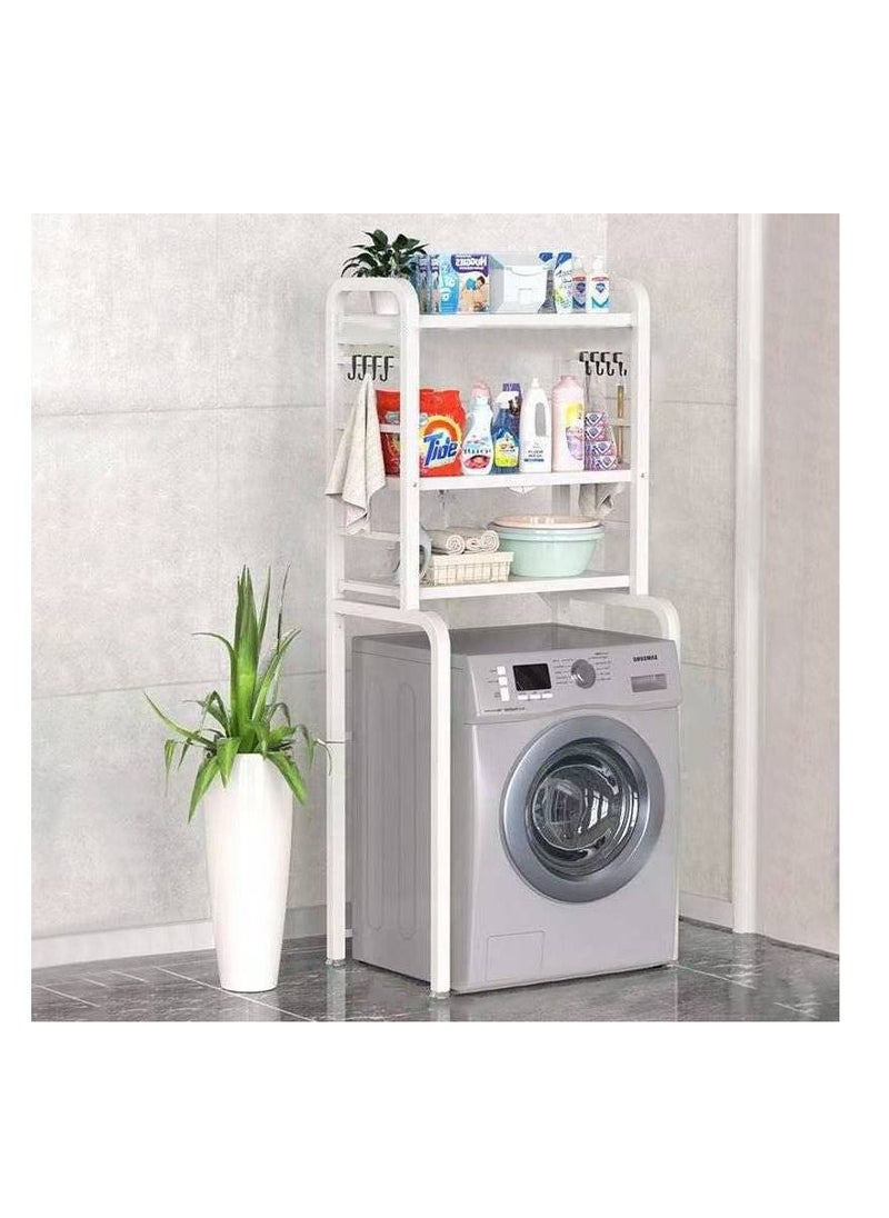 Foldable Washing Machine Storage Rack, Over Washing Machine Storage Shelf