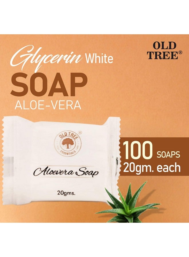 Old Tree صابون فندق شجرة الألوة القديمة والنييم، عبوة من 100 (20 جرام لكل منها) - Image 3