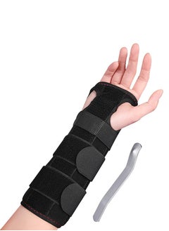 GUDOO Adjustable Wrist Support Brace for Carpal Tunnel Fits Both Hands with Aluminum Splint Helps Relieve Tendinitis Arthritis Sprain Athletic Pain  - Image 1