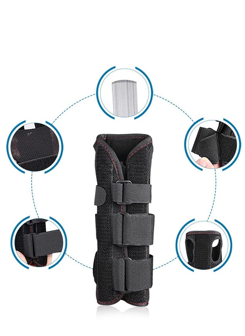 GUDOO Adjustable Wrist Support Brace for Carpal Tunnel Fits Both Hands with Aluminum Splint Helps Relieve Tendinitis Arthritis Sprain Athletic Pain  - Image 4