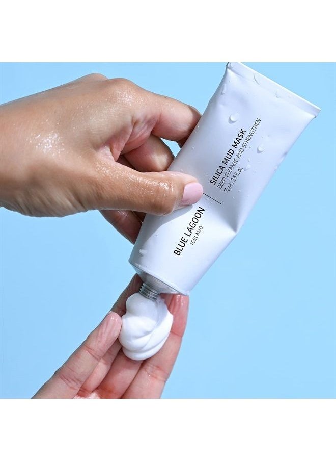 Blue Lagoon Iceland - Blue Lagoon - Deep Cleansing Silica Mud Face Mask | Sustainable, Bioactive Icelandic Skincare (2.5 oz | 75 ml) - Image 1