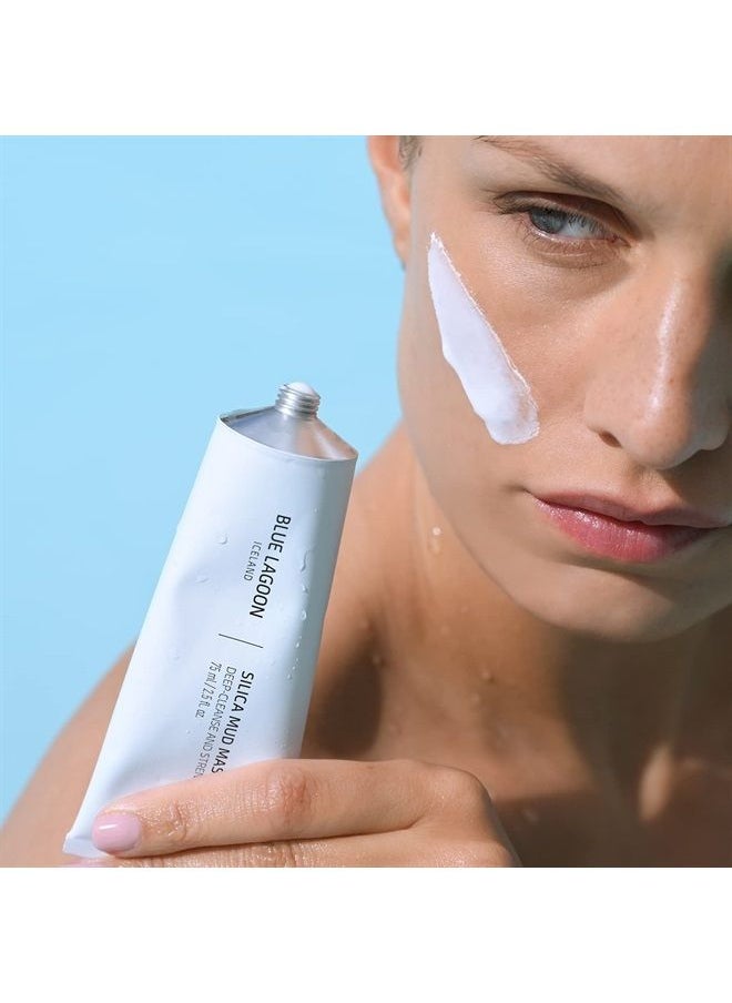 Blue Lagoon Iceland - Blue Lagoon - Deep Cleansing Silica Mud Face Mask | Sustainable, Bioactive Icelandic Skincare (2.5 oz | 75 ml) - Image 1