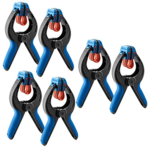ROCKLER Rockler Bandy Spring Clamps (3-Pair) â€“ Easy Squeeze Bandy Clamps for Thinner Stock, & Delicate Moldings â€“ - Image 1
