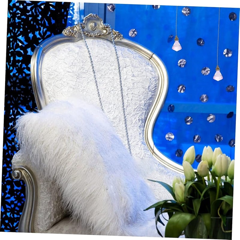 مروحة سقف كريستال بريزم مع تعليقة حجر كريم لإضاءة وتزيين نوافذ المنزل والحفلات - Image 5