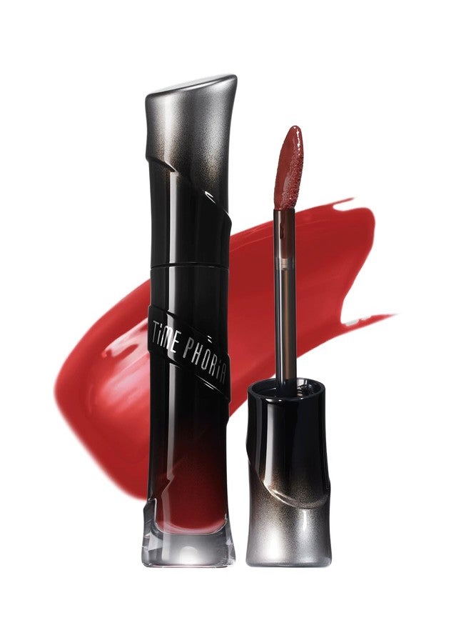 TIMEPHORIA Lunara Frost 3D Lip Gloss, 010 Maven - Warm Red, High-Shine Glossy Finish, Juicy Pigment Lip Gloss with 3D Plumping Effect, 24H Hydration with Hyaluronic Acid, Non-Sticky Cushiony Gel - Image 1