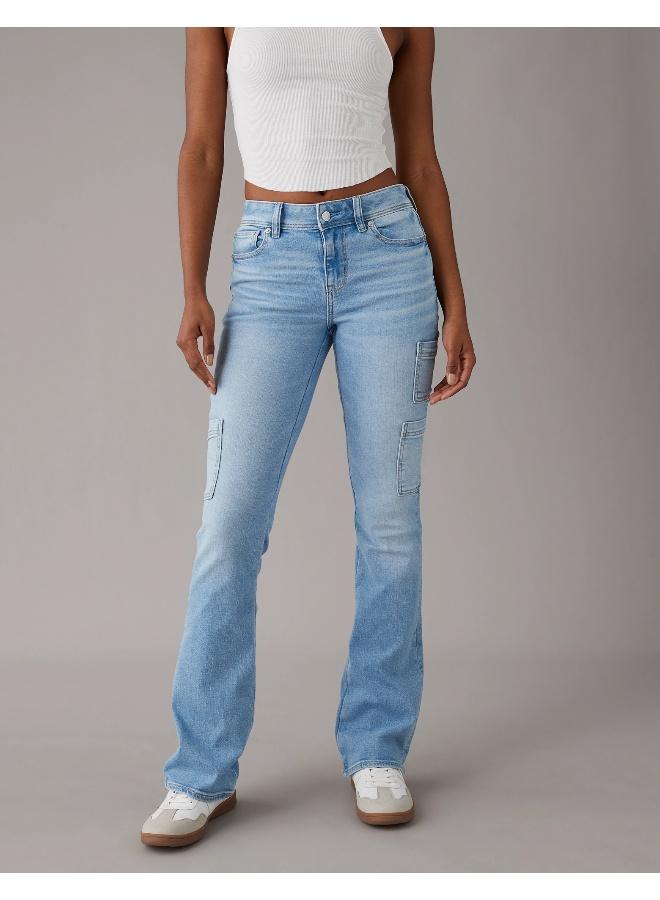 American Eagle AE Stretch Low-Rise Kick Bootcut Jean - Image 1