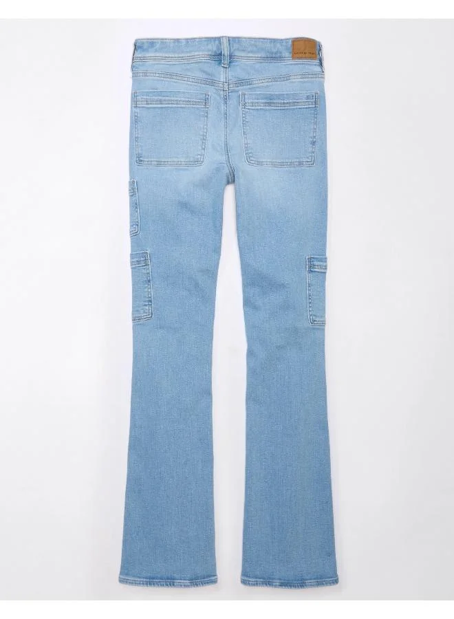 American Eagle AE Stretch Low-Rise Kick Bootcut Jean
