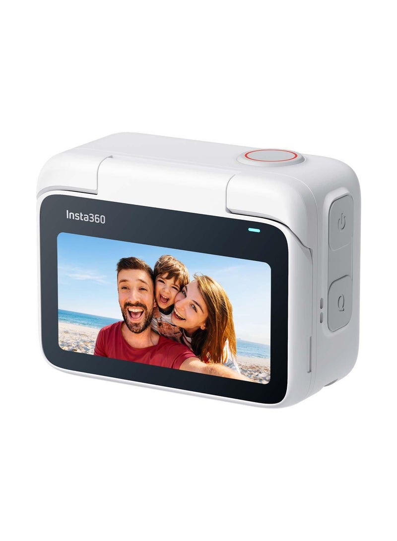 انستا 360 كاميرا أكشن GO 3S بدقة 12 ميجابكسل فيديو 4K شاشة لمس 128 جيجابايت أبيض قطبي - Image 4