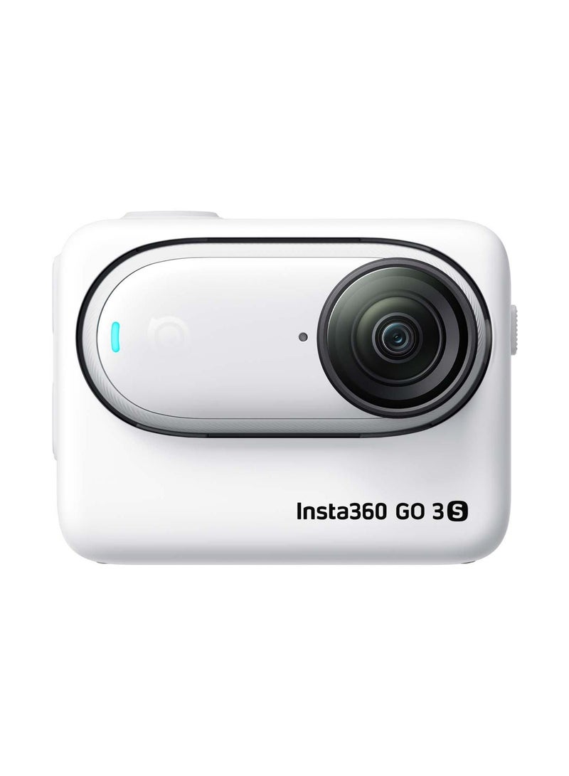 انستا 360 كاميرا أكشن GO 3S بدقة 12 ميجابكسل فيديو 4K شاشة لمس 128 جيجابايت أبيض قطبي - Image 3