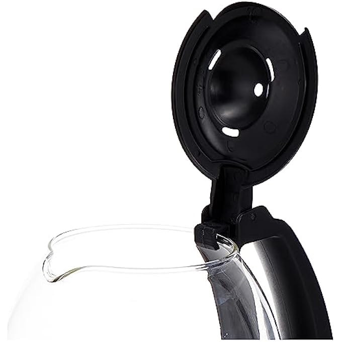 rayihni 10Cup Glass Carafe With Lid For Coffeeteam Gs Coffee Maker Only Fits Model 464 Black - Image 4