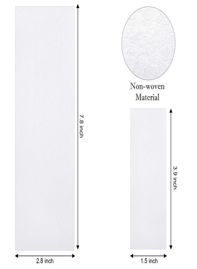 Maitys 1000 Pieces Non-woven Wax Strips for Body Facial Hair Removal Beauty Waxing Strips for Leg Face Chest Back and Bikini, 2 Sizes - Image 2