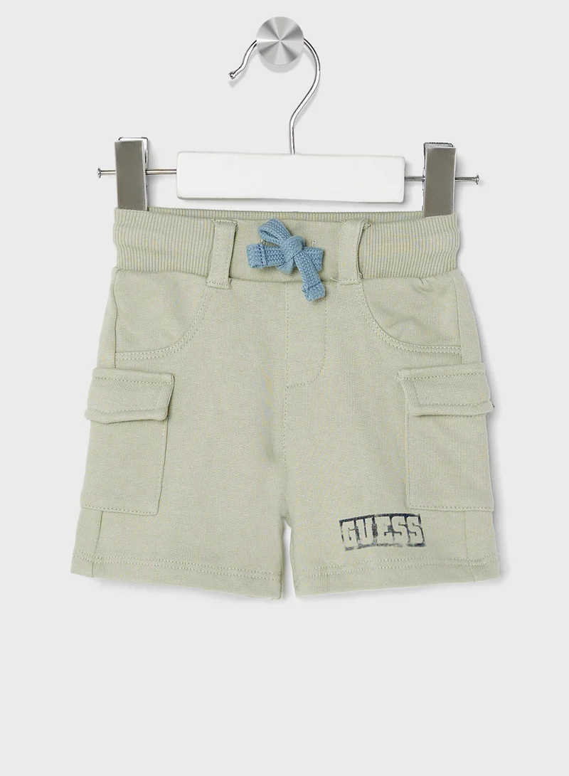 جس Kids Printed T-Shirt &  Shorts Set