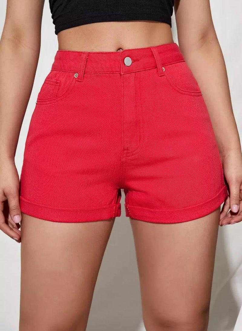 Women Denim Shorts  - Image 1