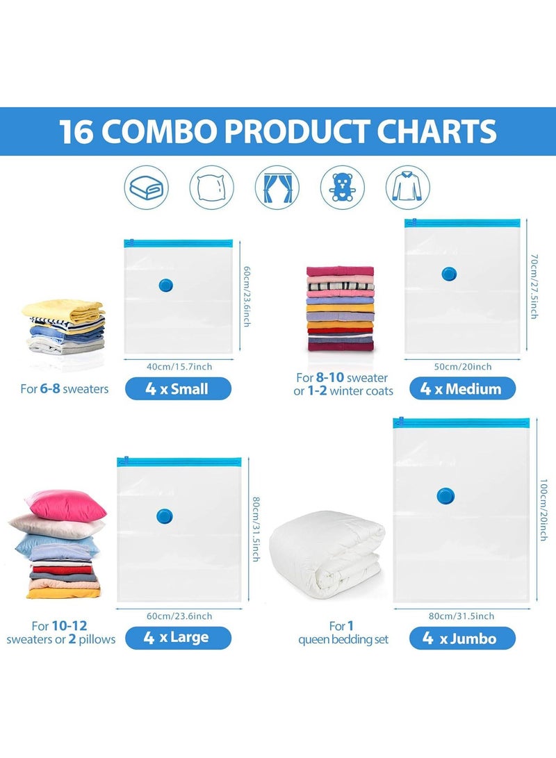 Dxmocos أكياس تخزين مفرغة من الهواء مع مضخة كهربائية صغيرة - Image 5