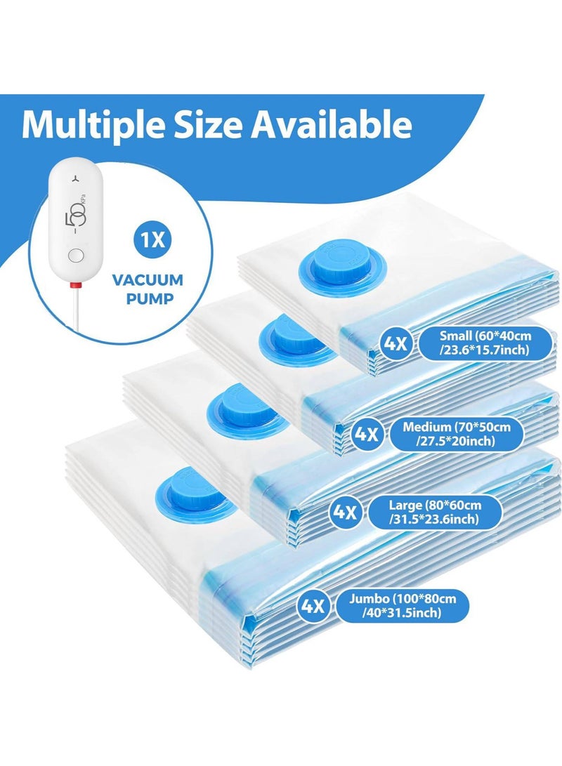 Dxmocos أكياس تخزين مفرغة من الهواء مع مضخة كهربائية صغيرة - Image 4