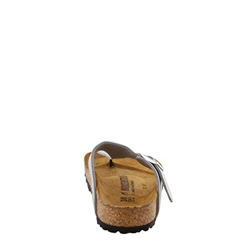 Birkenstock Women's Gizeh Thong Sandal, Silver, 37 M EU/6-6.5 B(M) US - Image 5