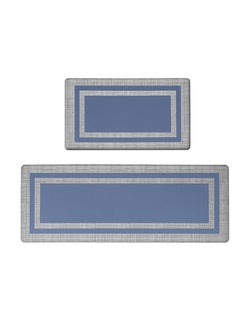 MIXDE 2PCS Kitchen Mat & Rug, Cushioned Anti-Fatigue Kitchen Floor Mat, Non-Slip Waterproof Kitchen Mats and Rugs Ergonomic Comfort Standing Mat for Kitchen, Floor Home, Office, Sink, Laundry  - Image 3