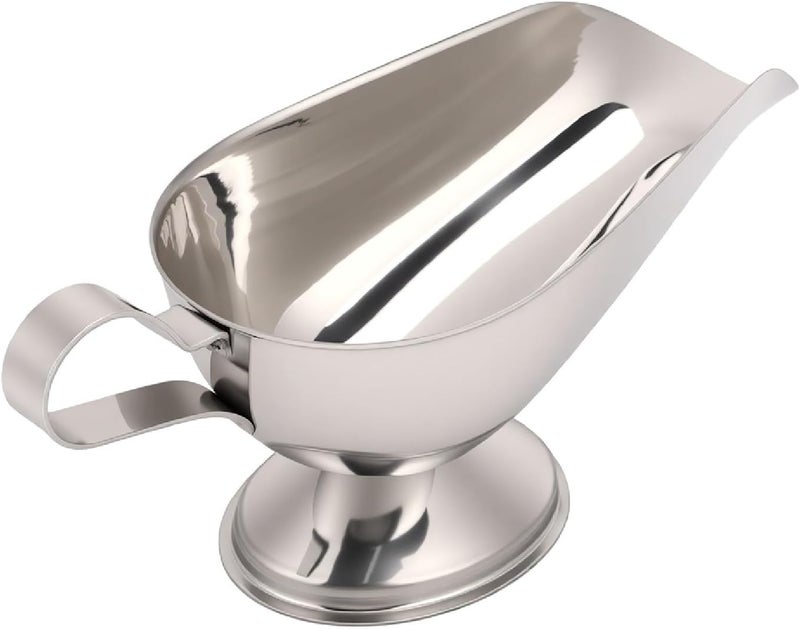 Repeated use resistant selected material Yosoo Health Gear Sauce Boat Gravy Boat Stainless Steel Condiment Dispenser with Ergonomic Handle Mirror Polished Exterior Drip Free Pouring Spout Generous Capacity for Home (8 Oz) Upgraded general grade quality Multi-use qualified quality Temp & permanent project compatible Light sturdy raw material Seasonal & permanent compatible Global assemble options General compatible practical design Worldwide popular practical build Occasional & permanent usable Big & small space compatible Odor resistant Globally engineered build Affordable trusted craftsmanship Low dust buildup Wear resistant All condition fit Budget friendly trendy design Gulf approved global quality Most item matching trendy design Various fittings All-round unified build All condition resistant crafted quality Comfort grip Fine polished finish - Image 1