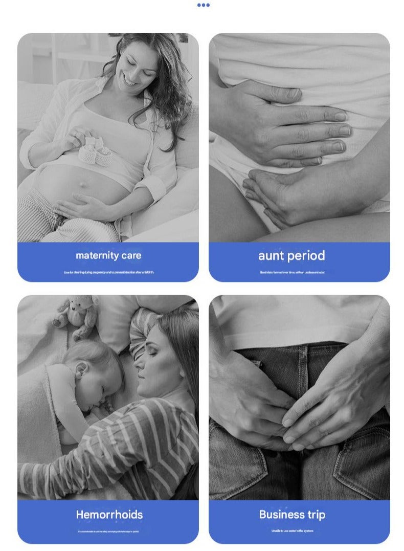 Portable rechargeable travel bidet with water tank - Small, lightweight, perfect for camping and hiking - Image 4