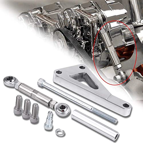 TEANTECH SBC Alternator Bracket, Long Water Pump Lwp Aluminum Alternator Bracket Kit Polished for Chevy SBC 350 Small Block Engine - Image 4