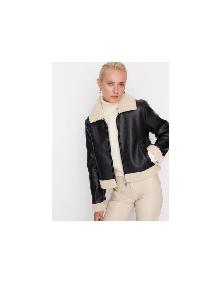 ترينديول جاكيت بسحاب من الفرو XS - Image 2