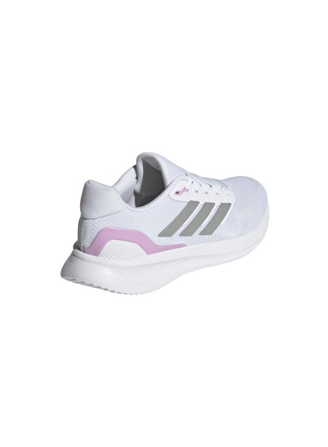 Adidas adidas RUNFALCON 5 W White Running SHOES for Women - 3.5  - Image 5