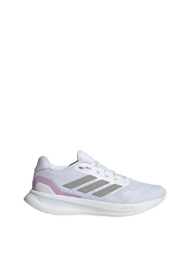 اديداس adidas RUNFALCON 5 W White Running SHOES for Women - 3.5
