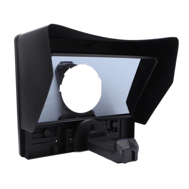 Feelworld Teleprompter for 11 Inch Tablets and Smartphones - Foldable Glass Design with Bluetooth Remote Control for DSLR Cameras and Wide Angle Lens Shooting - Image 4