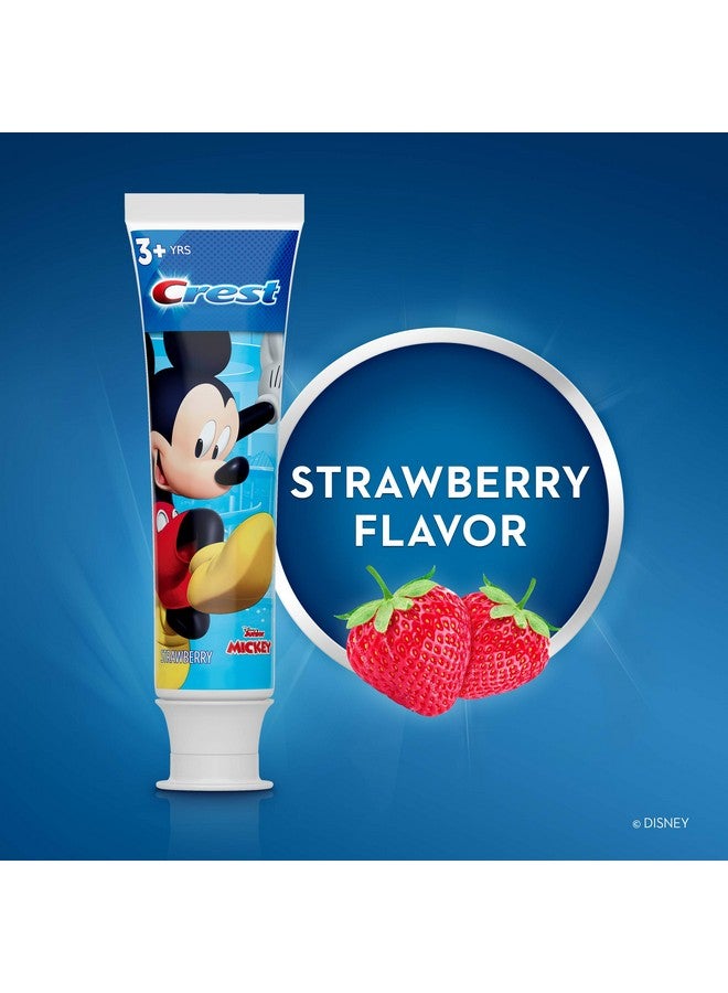 Crest Kid's Cavity Protection Toothpaste Featuring Disney Junior Mickey Mouse, Strawberry, Ages 3 plus, 4.2 Ounce (Pack of 6) - Image 5