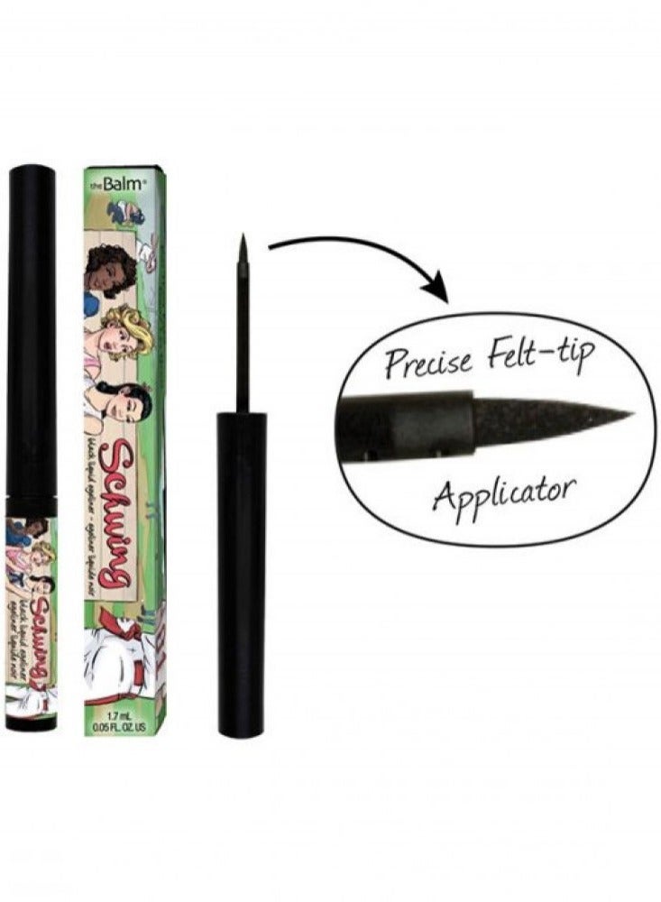 theBalm Schwing Liquid Eyeliner Black - Image 1