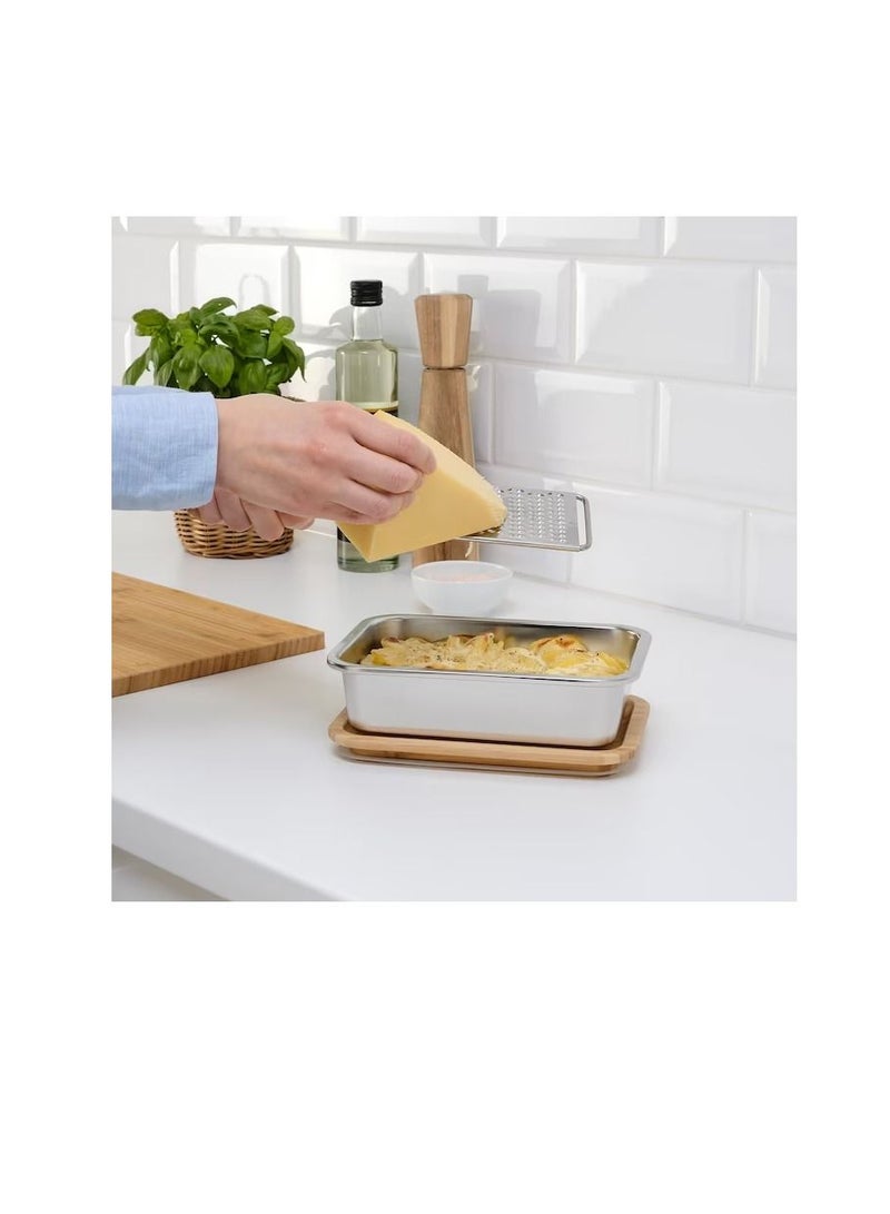 Lid, rectangular/bamboo - Image 2