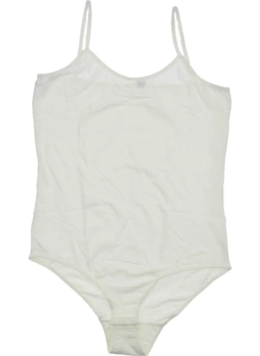 Gümüş Silver 4025 6-Pack Snap Rope Suspender Women's Bodysuit