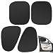 Soulagers Static Cling Car Window Sun Shade for UV Protection 475cm x 36cm 187x142 No Obstruction to Rearview Mirror Easy Install Reusable Blocks 99 UV Rays - Image 2