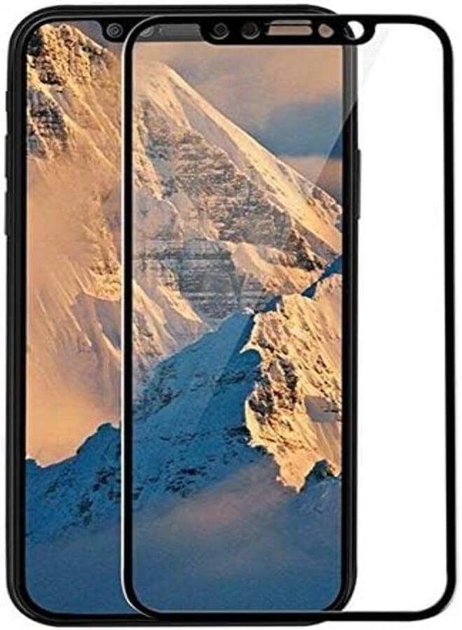 OR Premium 5D Tempered Glass Screen Protector for Apple iPhone X, Black