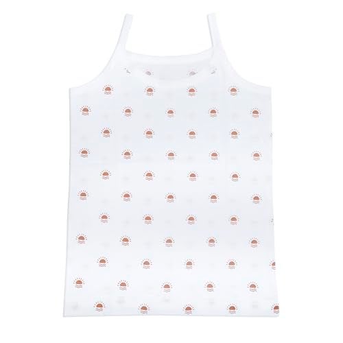REVOLTEK Printed Vest baniyan Cotton Inner wear for Baby Summer wear Sleeveless Undershirts for Kids Spaghetti, Slips Camisole Tank-Tops Toddler Girls Pack of 6 (2-3 Years, White) - Image 5