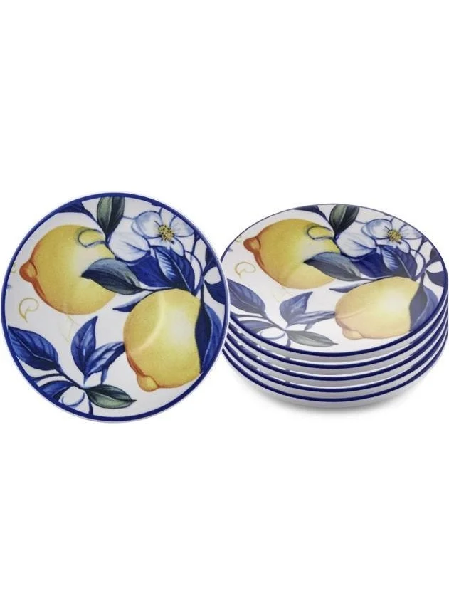 The Mia Odore Di Limone 6-Piece Tea Plate 13CM