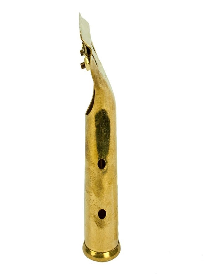 Unger GS00 Golden Clip Brass Squeegee Handle - Image 2