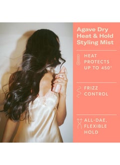 DAE DAE Agave Dry Heat & Hold Styling Mist - Heat Protection, Controls Frizz, Softens Hair (5 oz.)  - Image 3