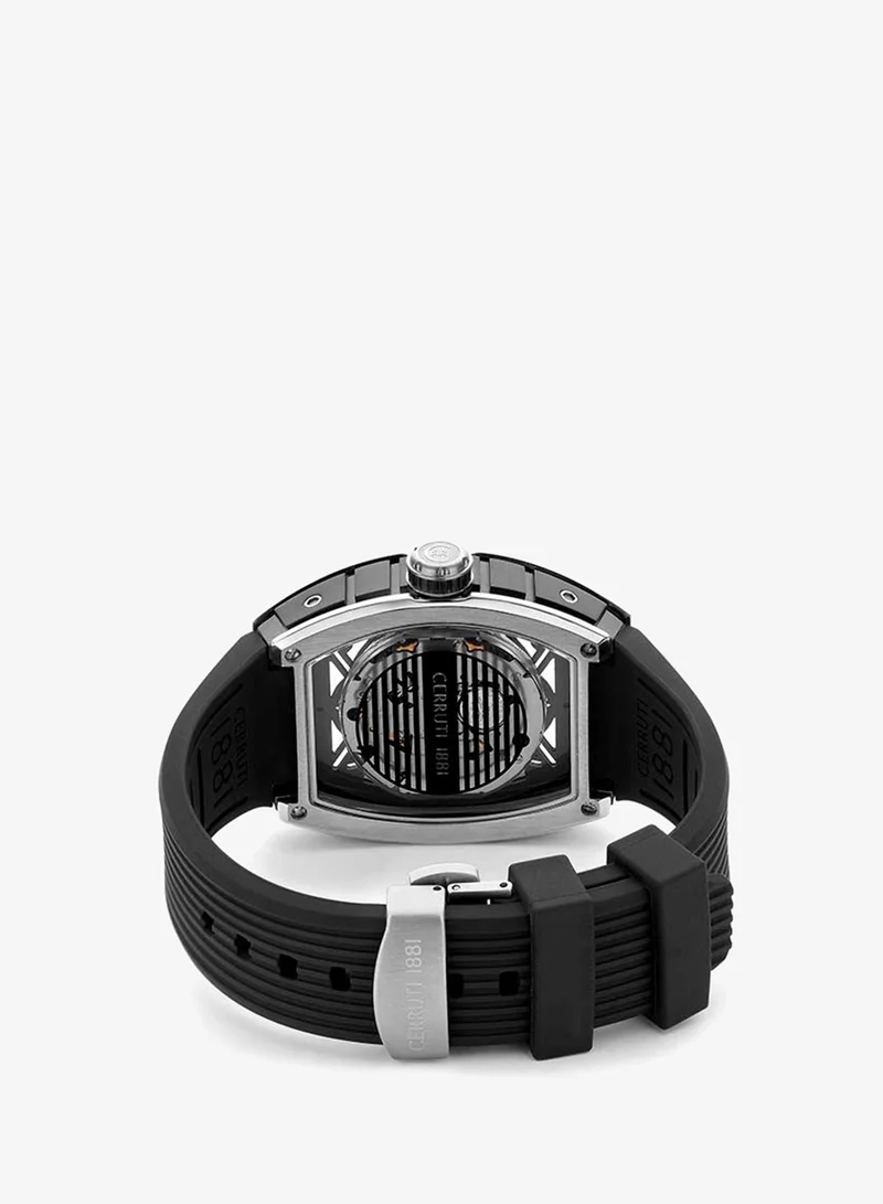 CERRUTI 1881  OVARO Round Analog Wrist Watch CIWGQ2206703 - 48 mm - Black for Men | Best Price UAE