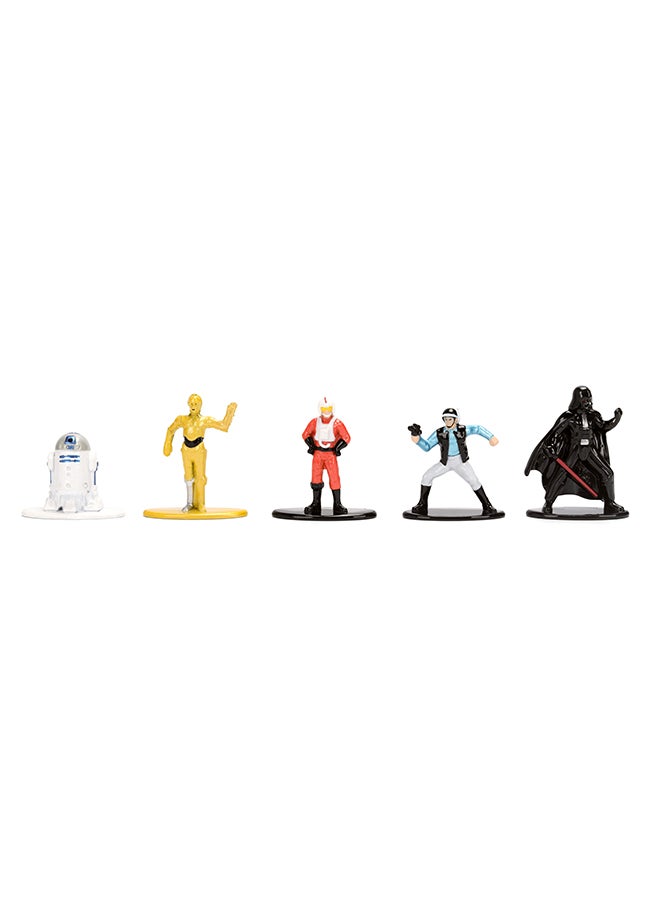 Jada Star Wars Nano Metalfigs 12-Pack – Series 1 Toys | 1.65” Die-Cast Mini Figures Featuring Luke Skywalker, Darth Vader, Princess Leia, and More, Officially Licensed, Ages 3+ - Image 4