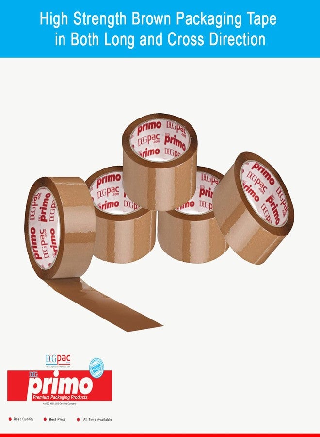 DCGPAC 42 Micron Brown Packing BOPP Cello Tape For Packaging (2in x 65 m) Pack of 12 - Image 4