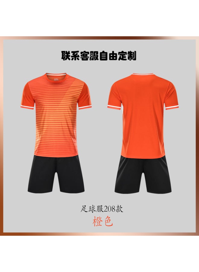 208 Orange Football Jersey - Image 1