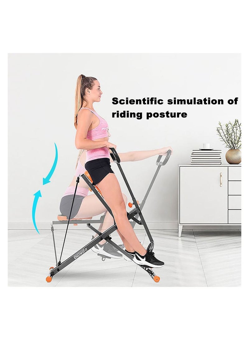 Generic Home Horse Riding Machines Abdominal Fitness Equipment Legs Back and Glutes Train Cardio Exercise  - Image 2