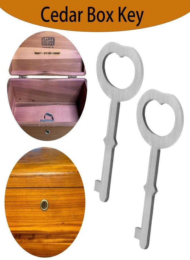 Rsoise Cedar Box Key For Mini Keepsake Lane Box，For Lane Mini Keepsake Boxes with lock - Image 5